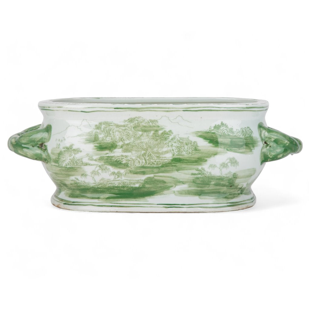 CELADON & WHITE FOOTBATH
