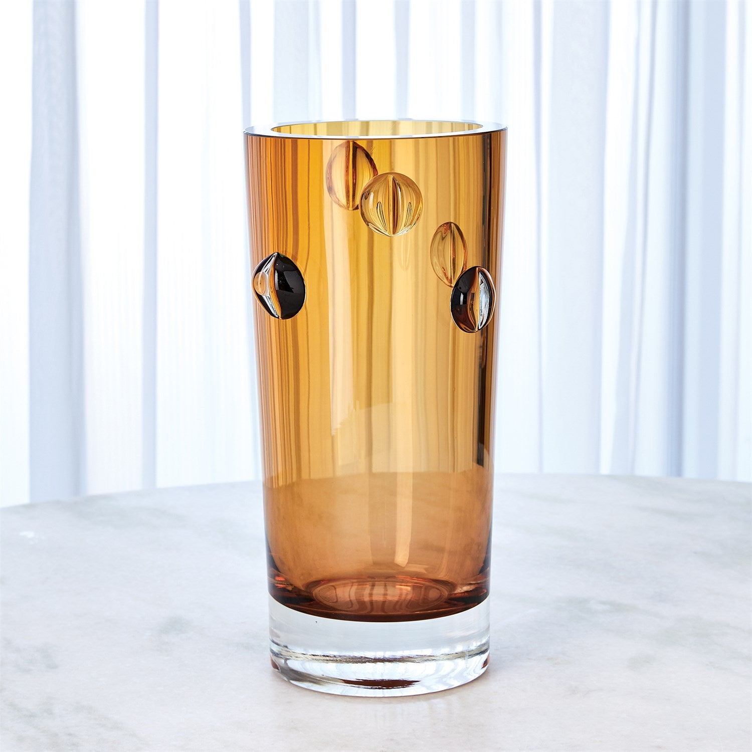 GLASS COLLECTION VASE LG