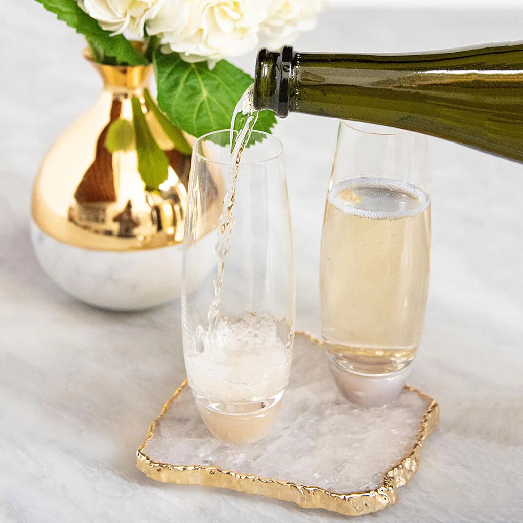Kivita Coasters, Crystal & Gold