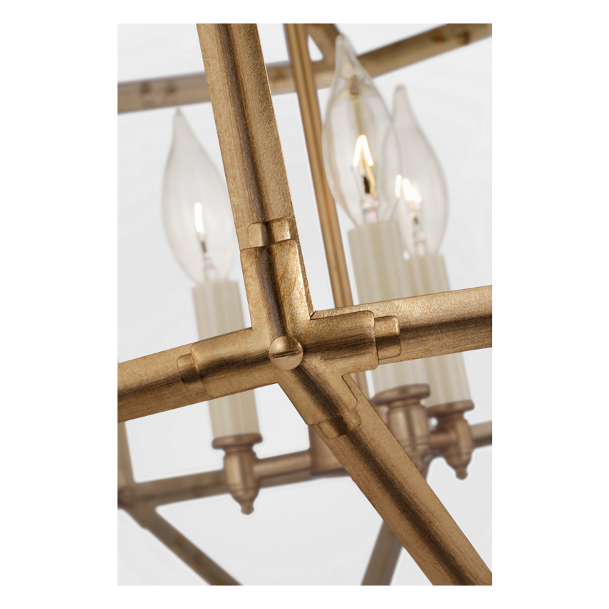 Morris Lantern Gilded Iron, duvallatelier.com