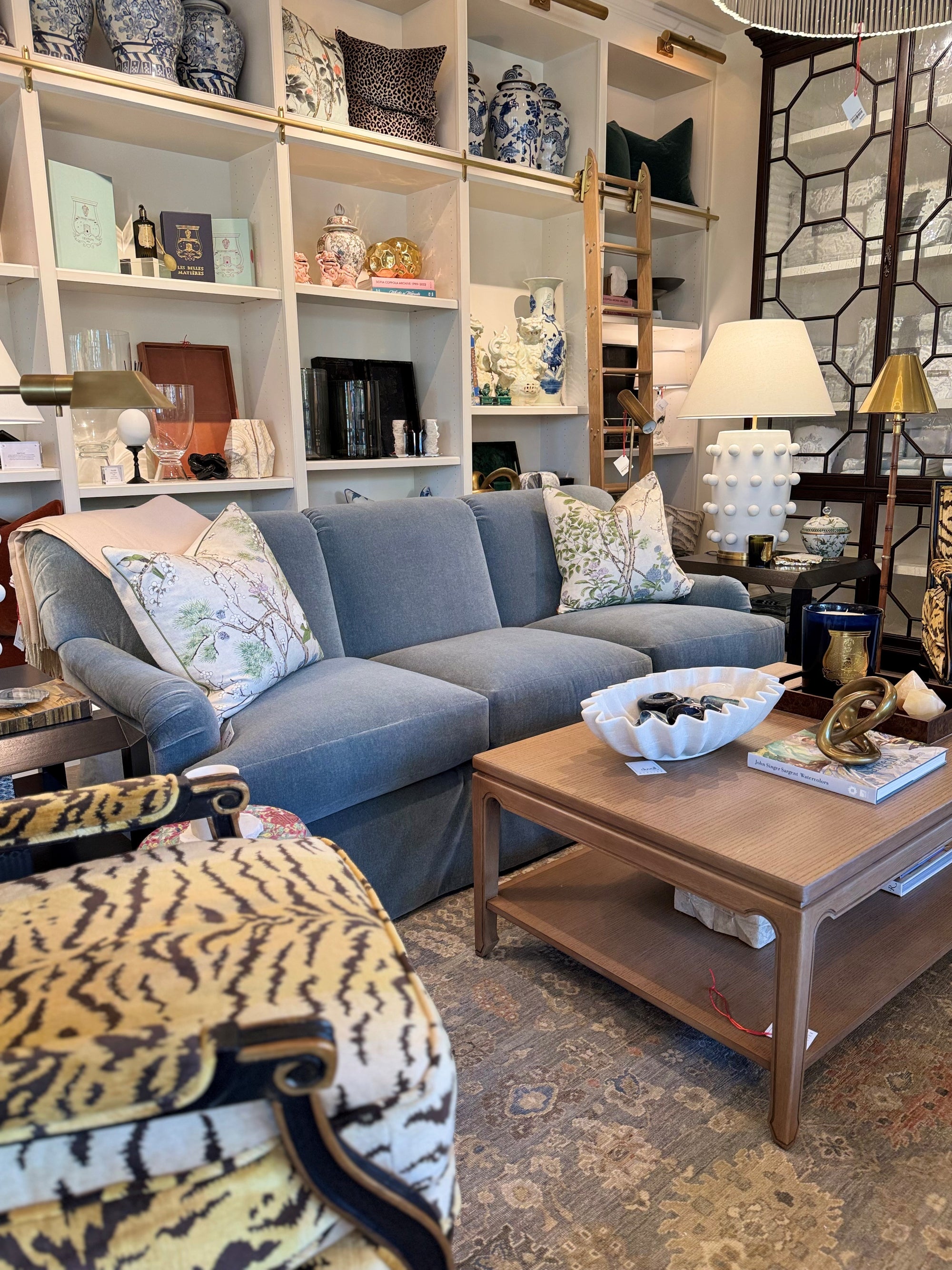 BESPOKE SOFA With English Roll Arm by BAKER