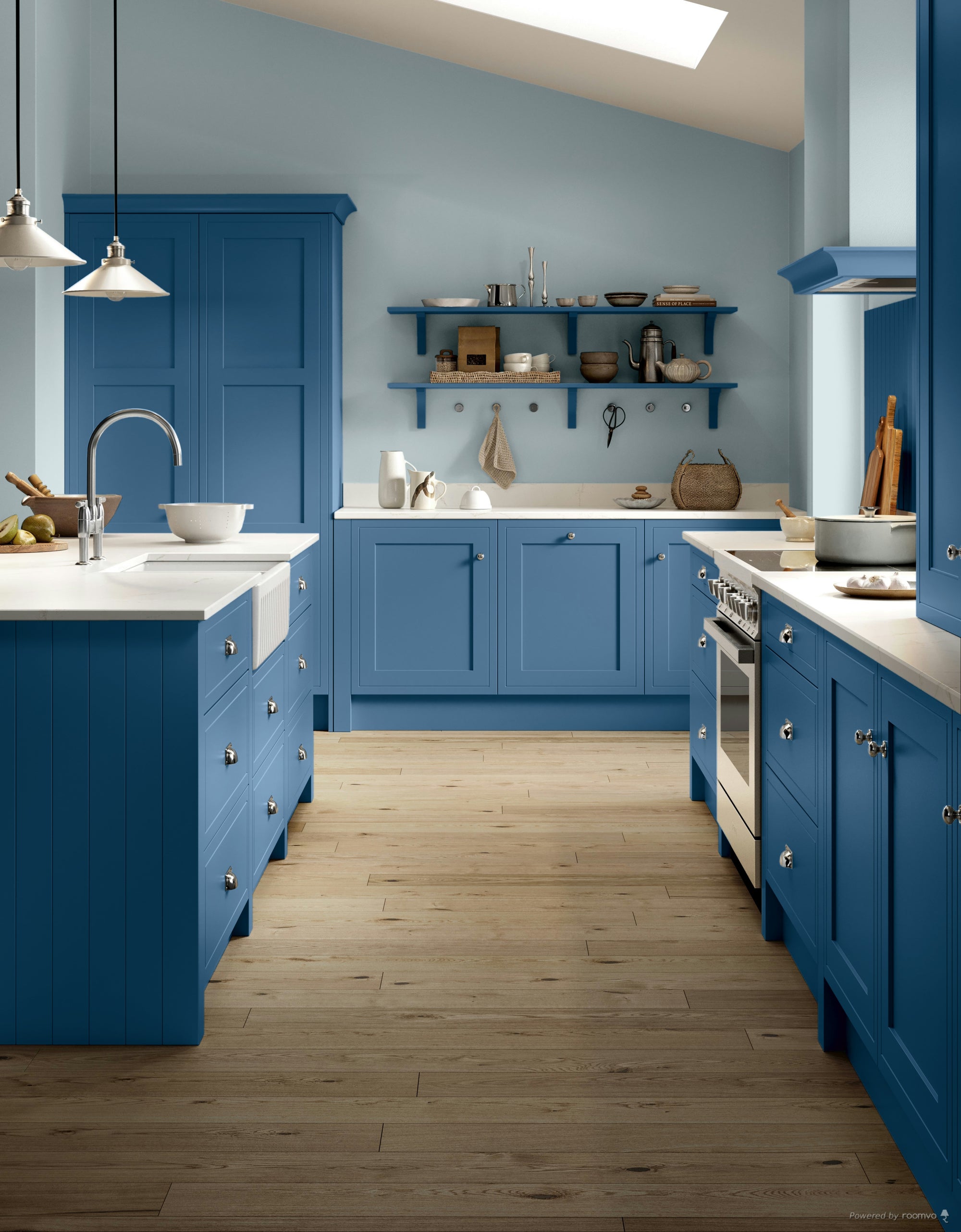 Farrow & Ball Cook's Blue No. 237 paint, duvallatelier.com
