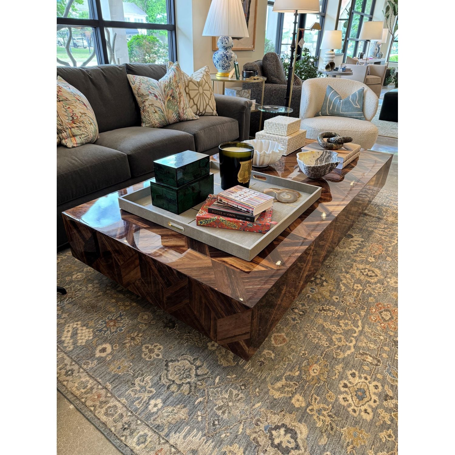 SHELDON SOFA Grey Flannel Velvet, duvallatelier.com