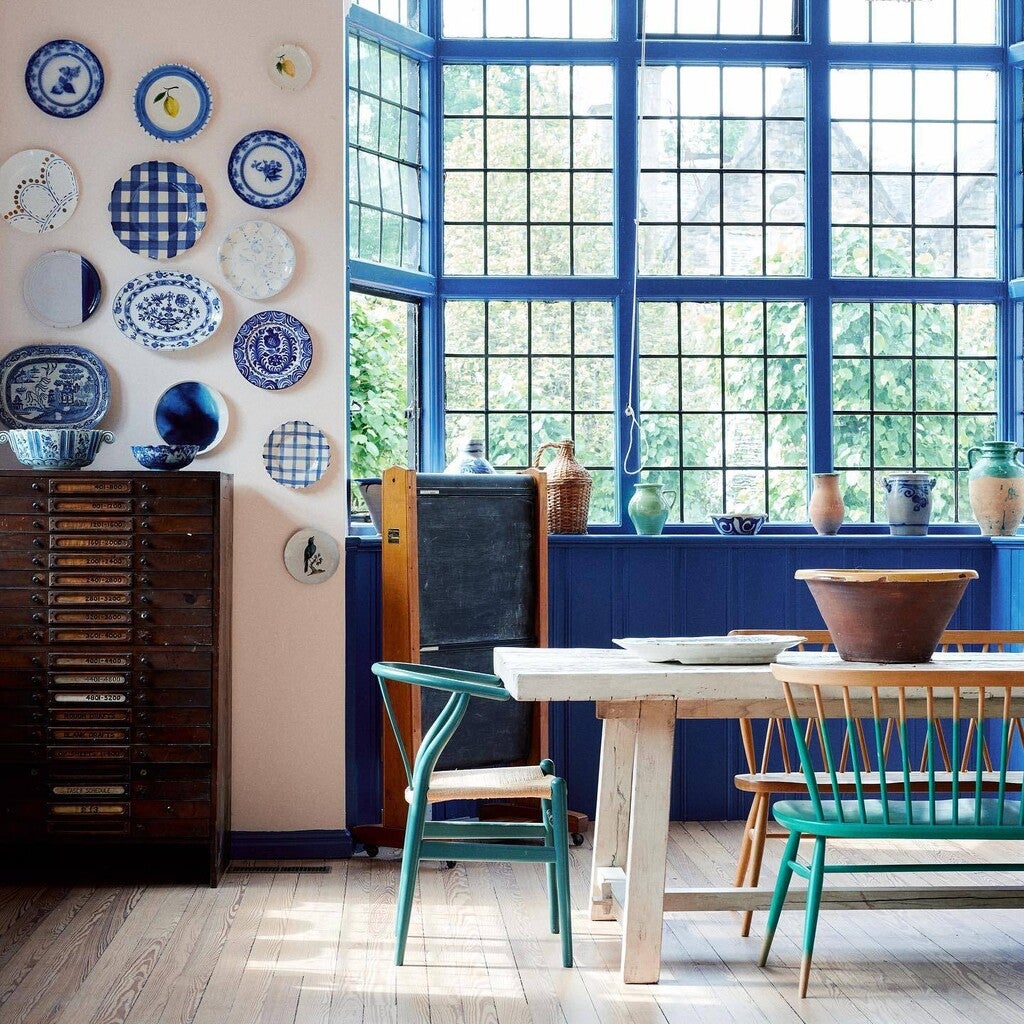 Farrow & Ball Dinnerware No. 9820 paint, duvallatelier.com