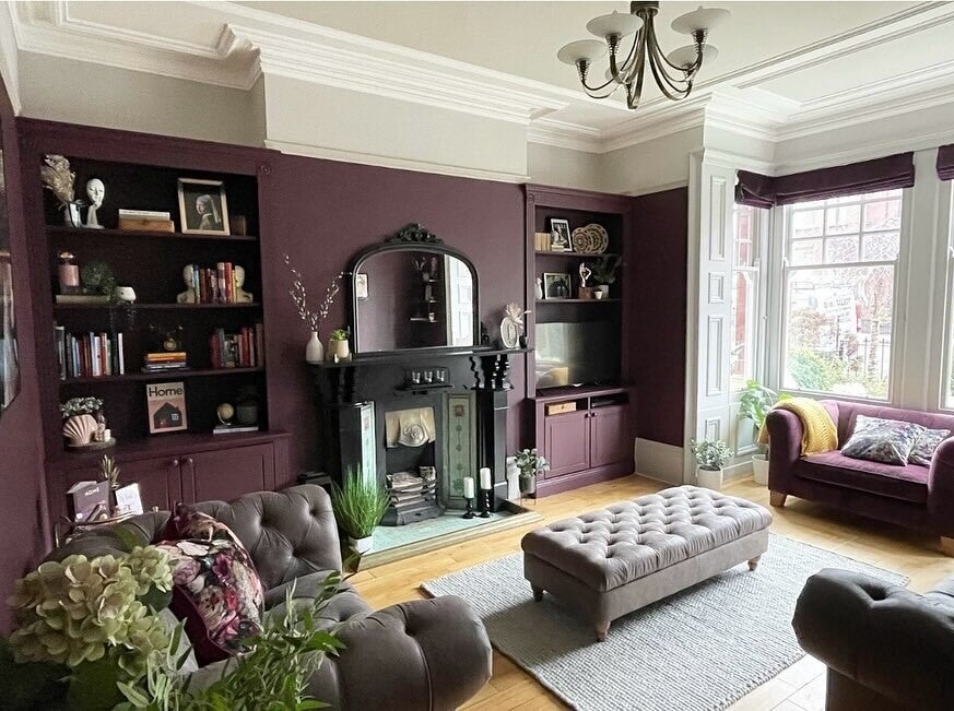 Farrow & Ball Brinjal No. 222 Paint, duvallatelier.com