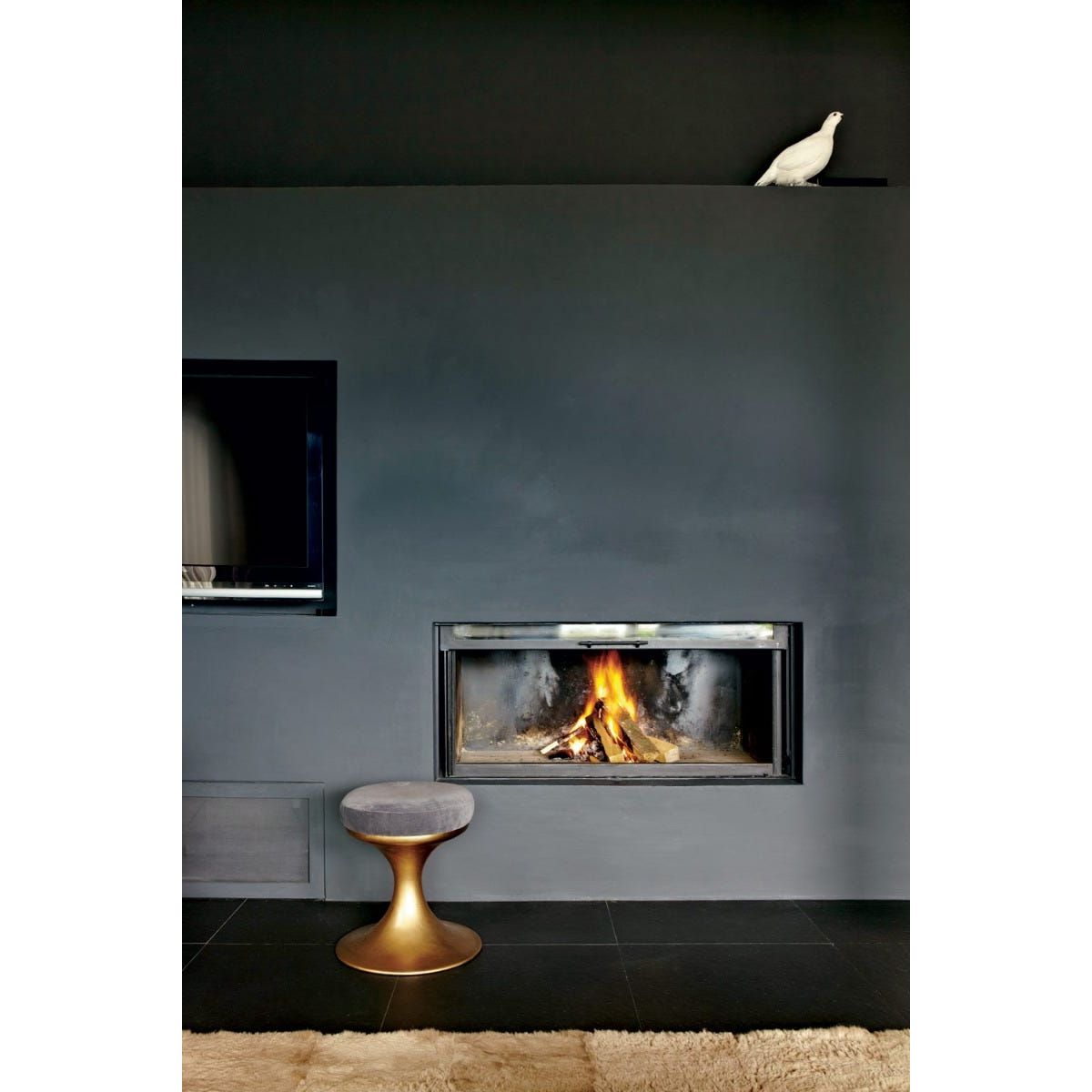 Farrow & Ball Off-Black No. 57 paint, duvallatelier.com