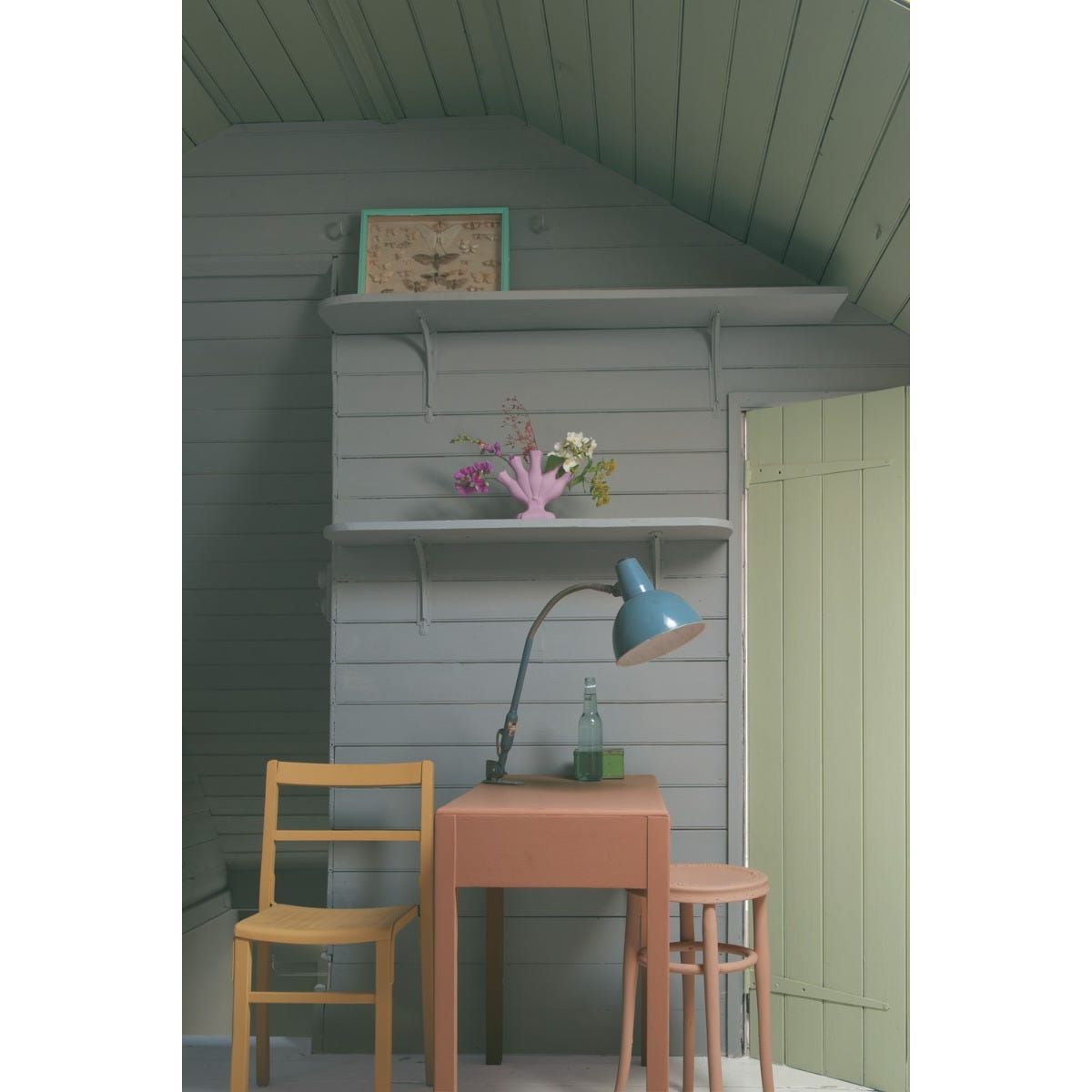 Manor House Gray No. 265 Paint, duvallatelier.com