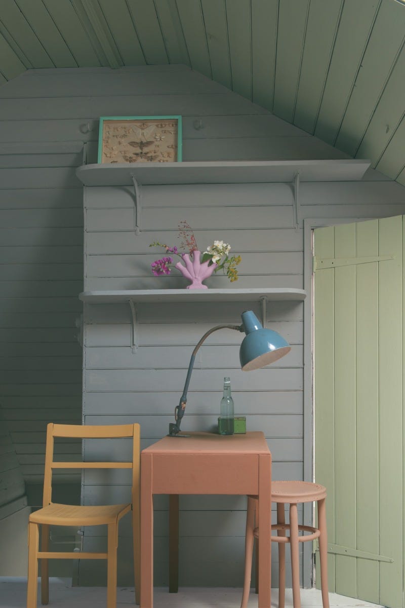 Manor House Gray No. 265 Paint, duvallatelier.com