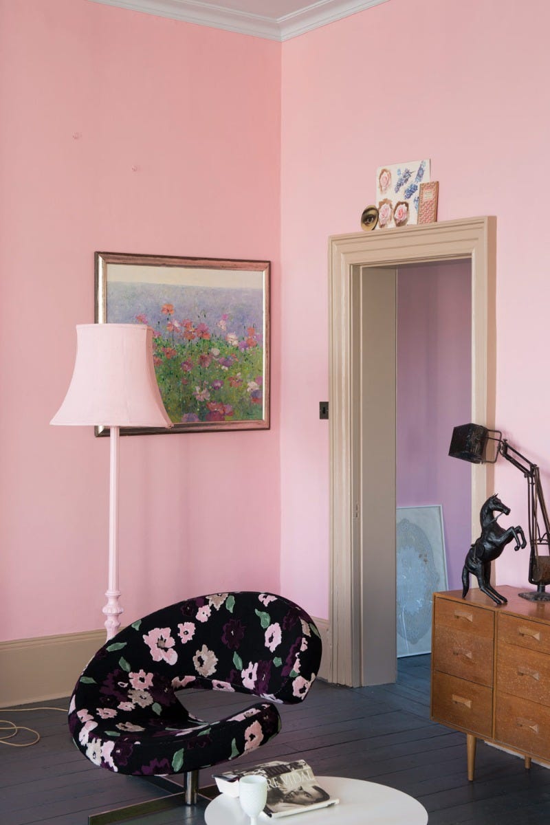 Farrow & Ball Nancy's Blushes No. 278 paint, duvallatelier.com