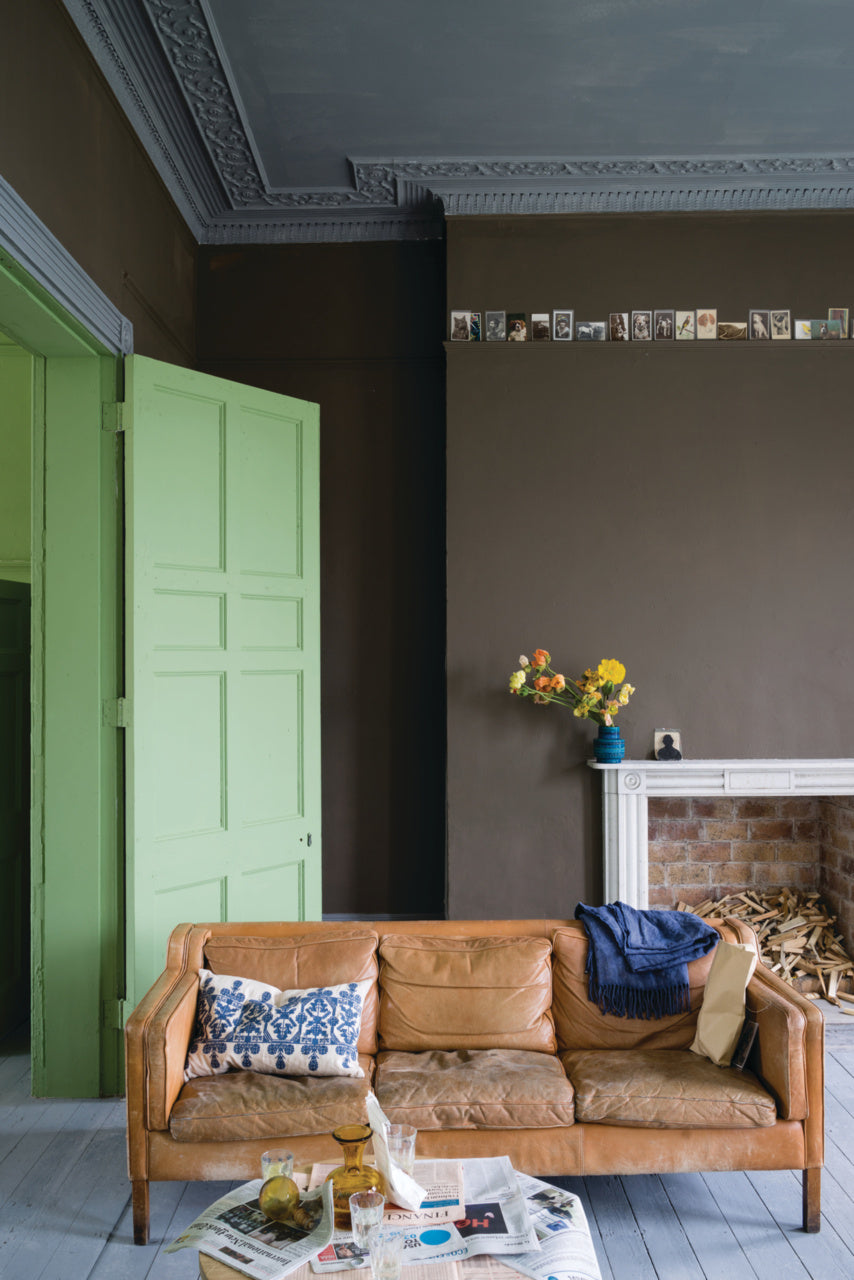 Farrow & Ball Salon Drab No. 290 paint, duvallatelier.com