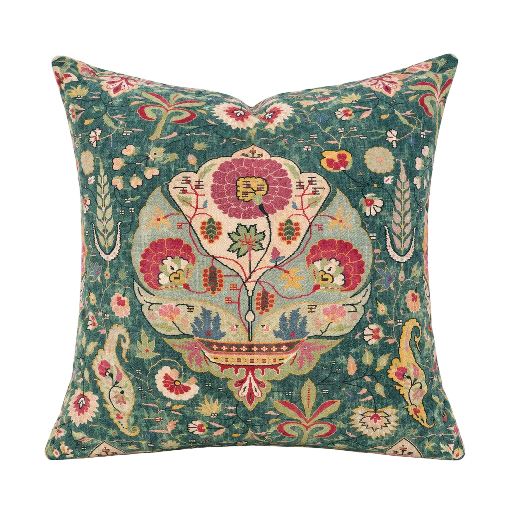 ATELIER COLLECTION PILLOW- DARYA FLORET PILLOW, duvallatelier.com