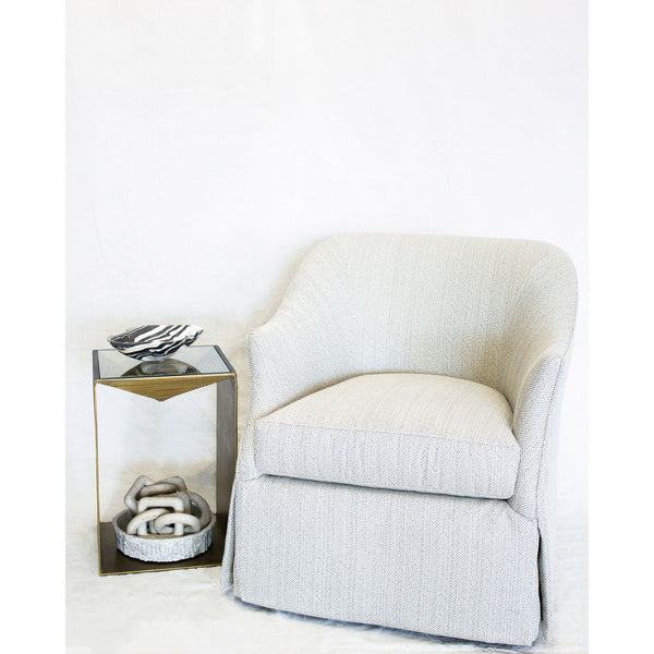 AUSTEN SWIVEL CHAIR - Taupe Performance