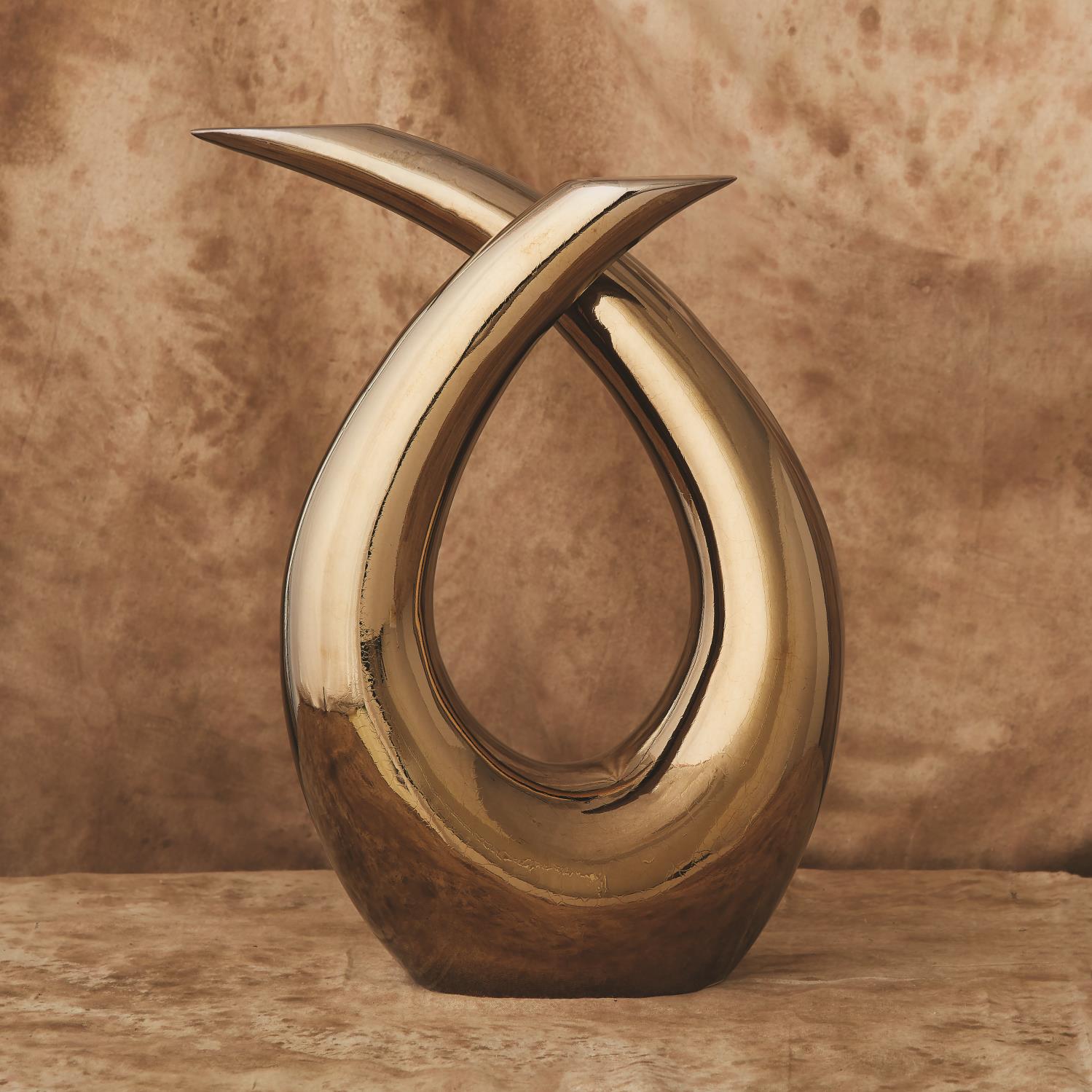 LOOP SCULPTURE BRONZE
