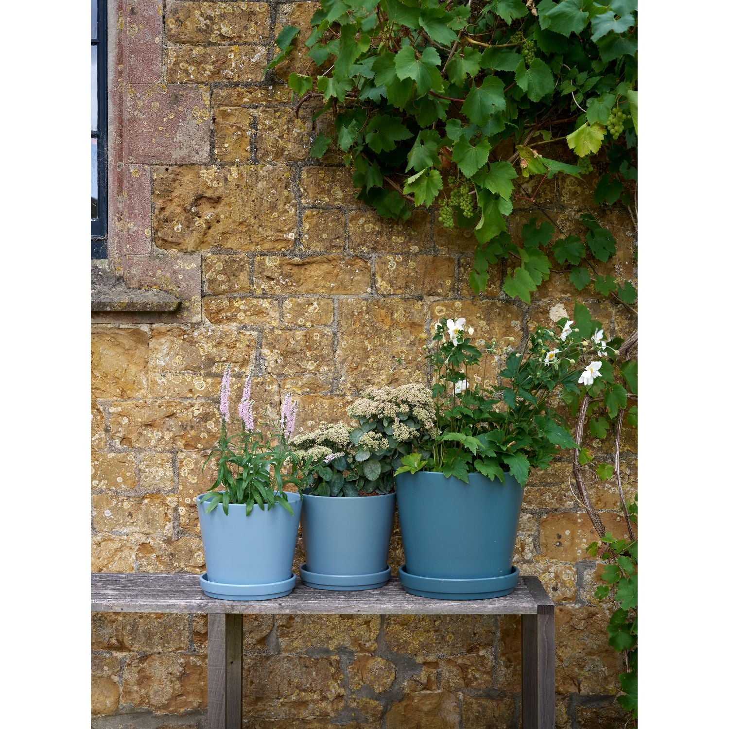 Farrow & Ball, Inchyra Blue No.289; Selvedge No.306; De Nimes No.299, duvallatelier.com