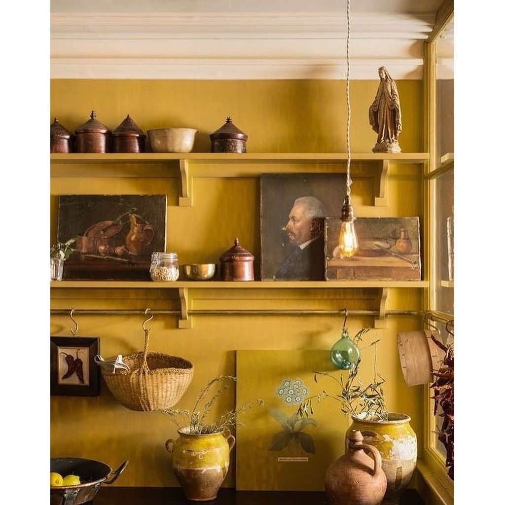 Farrow & Ball India Yellow No. 66 paint, duvallatelier.com