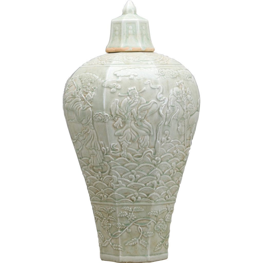 BLANC DE CHINE PORCELAIN VASE