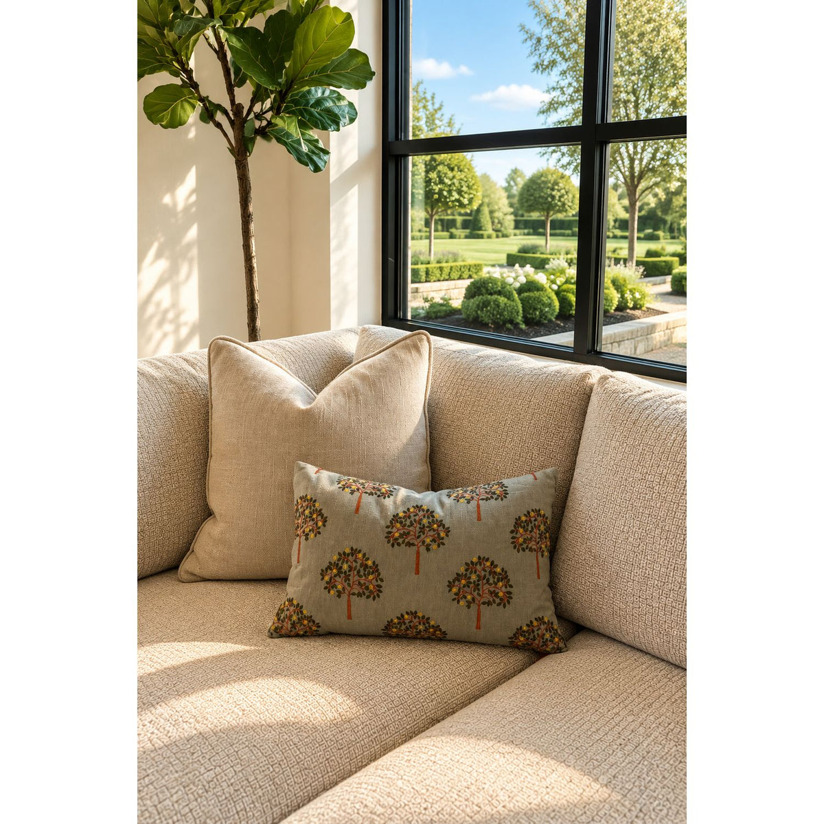 ATELIER COLLECTION PILLOW- MEYER ALOE PILLOW