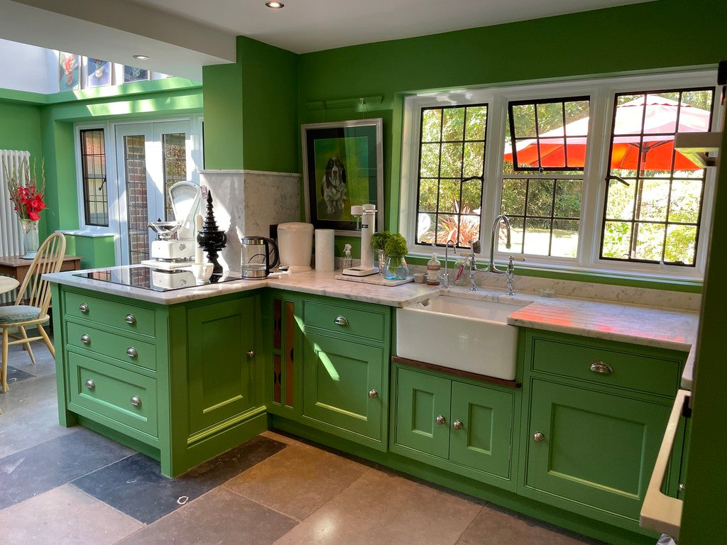 Farrow & Ball, Emerald Green No. W53 paint, duvallatelier.com