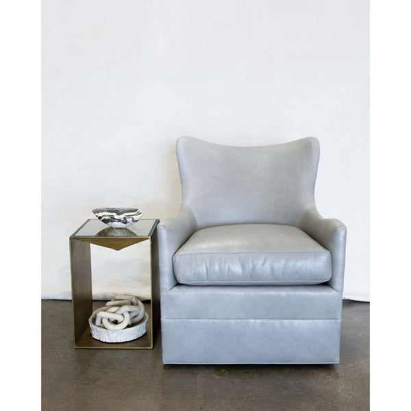PEYTON SWIVEL CHAIR - Giles Steel Grey