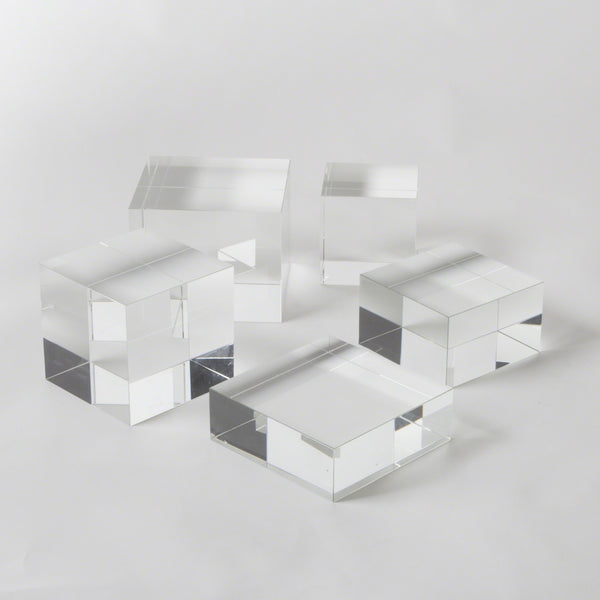 CRYSTAL CUBE RISER SM ST