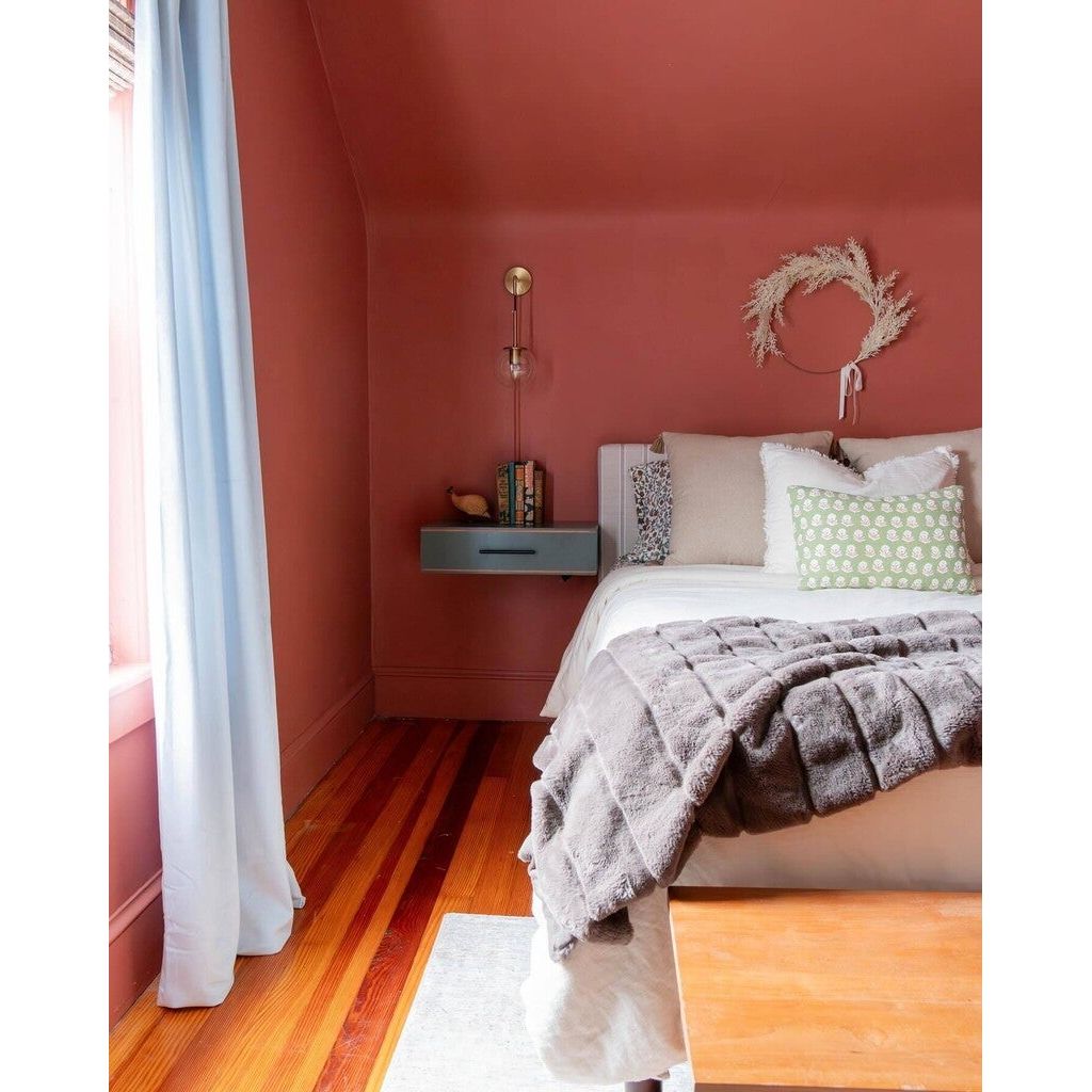 Farrow &amp; Ball Book Room Red No. 50 paint, duvallatelier.com