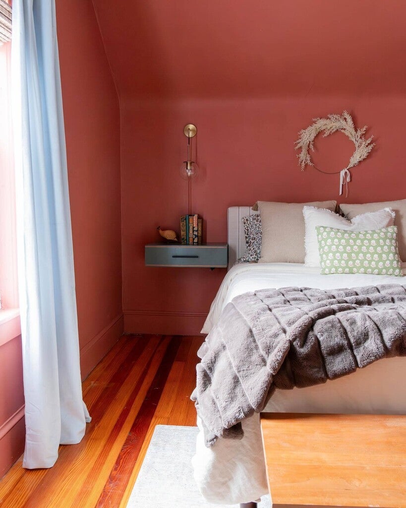 Farrow & Ball Book Room Red No. 50 paint, duvallatelier.com