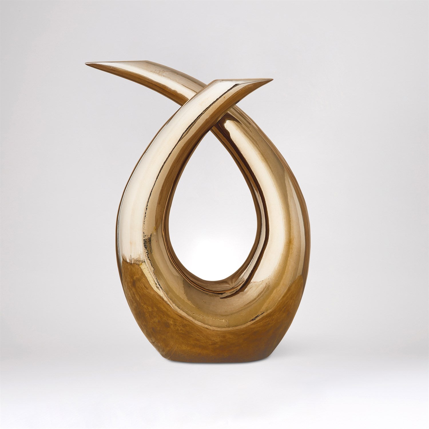 LOOP SCULPTURE BRONZE