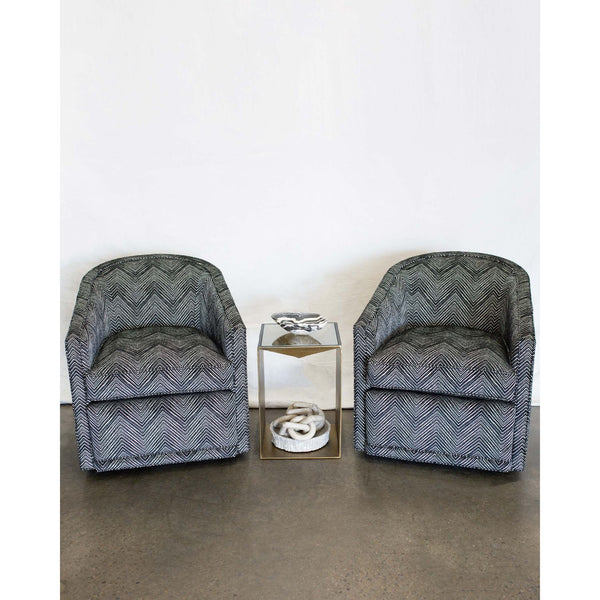 RADCLIFFE SWIVEL CHAIR - Rachell Jet