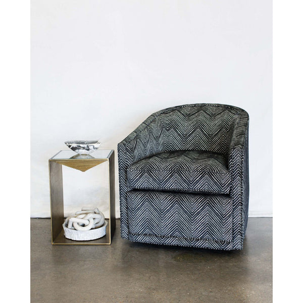 RADCLIFFE SWIVEL CHAIR - Rachell Jet