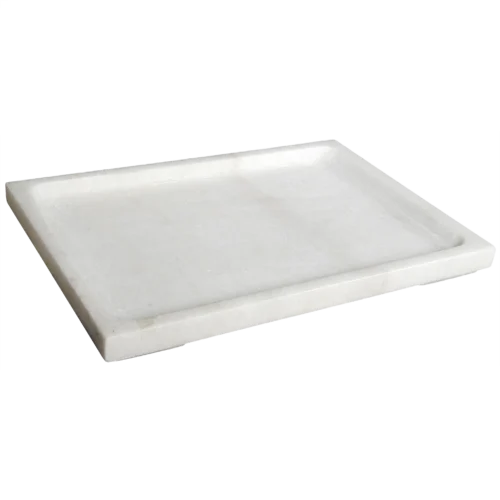 MARBLE TRAY WITH LIP