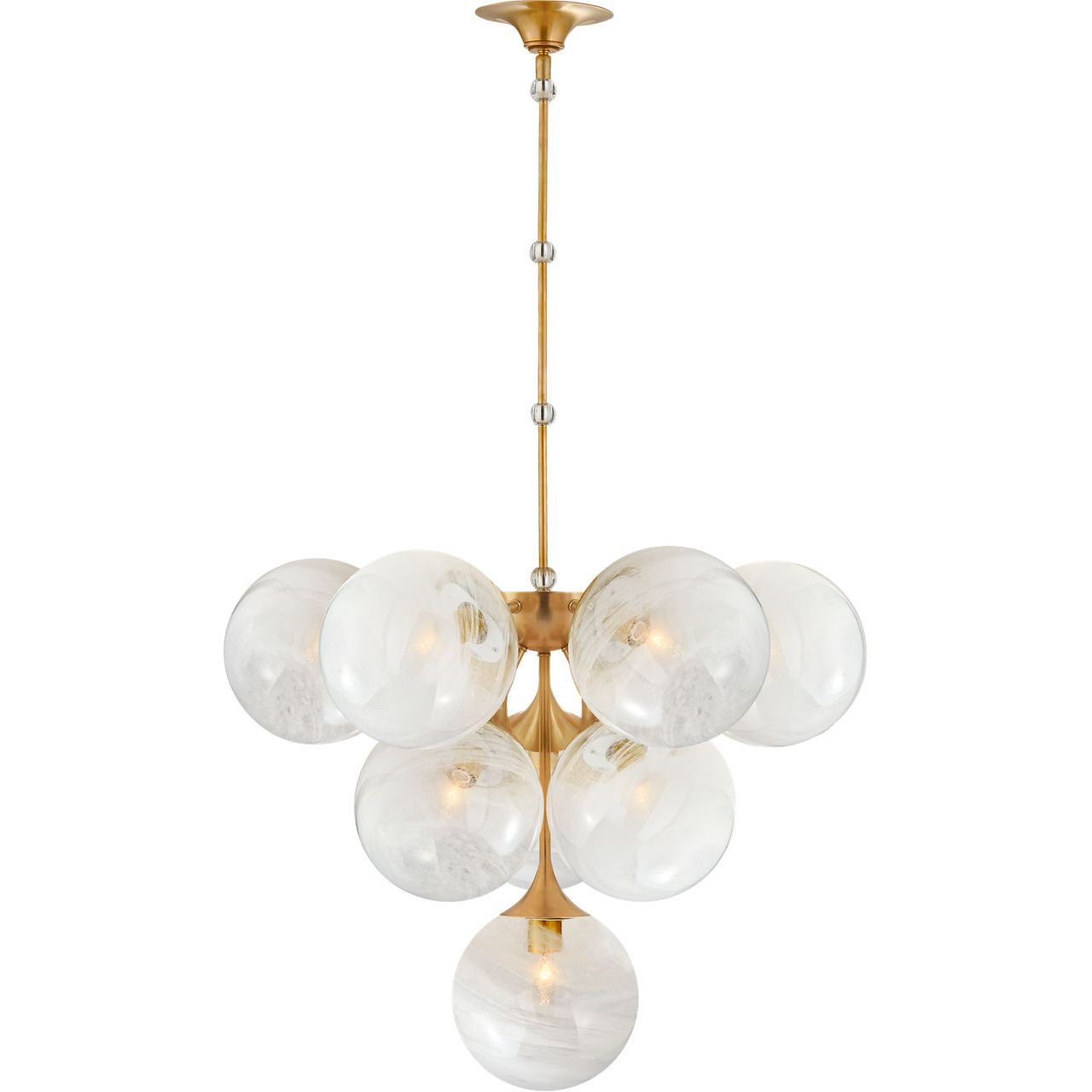 Cristol Tiered Chandelier, duvallatelier.com