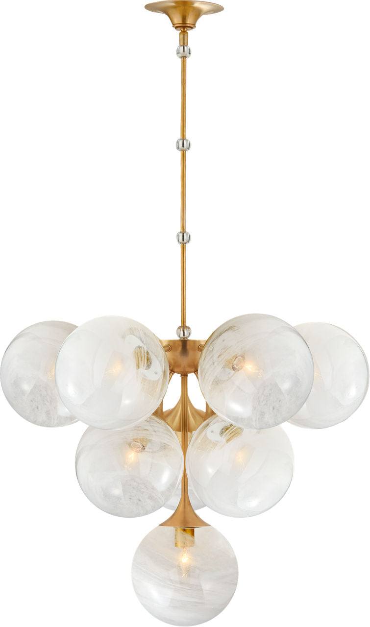Cristol Tiered Chandelier, duvallatelier.com