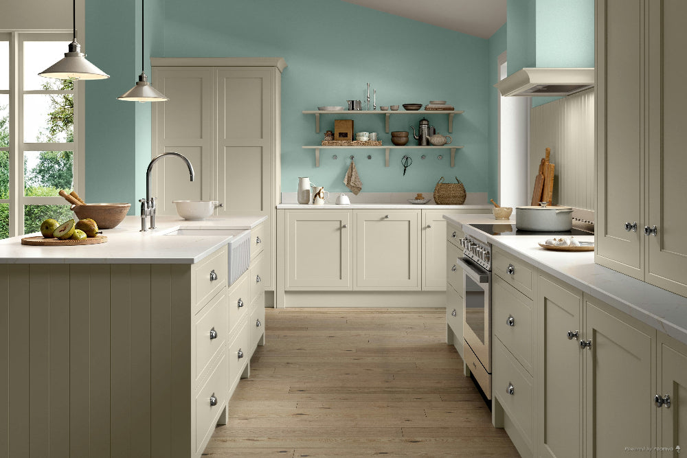 Farrow & Ball Ancona Blue No 9805 paint, duvallatelier.com