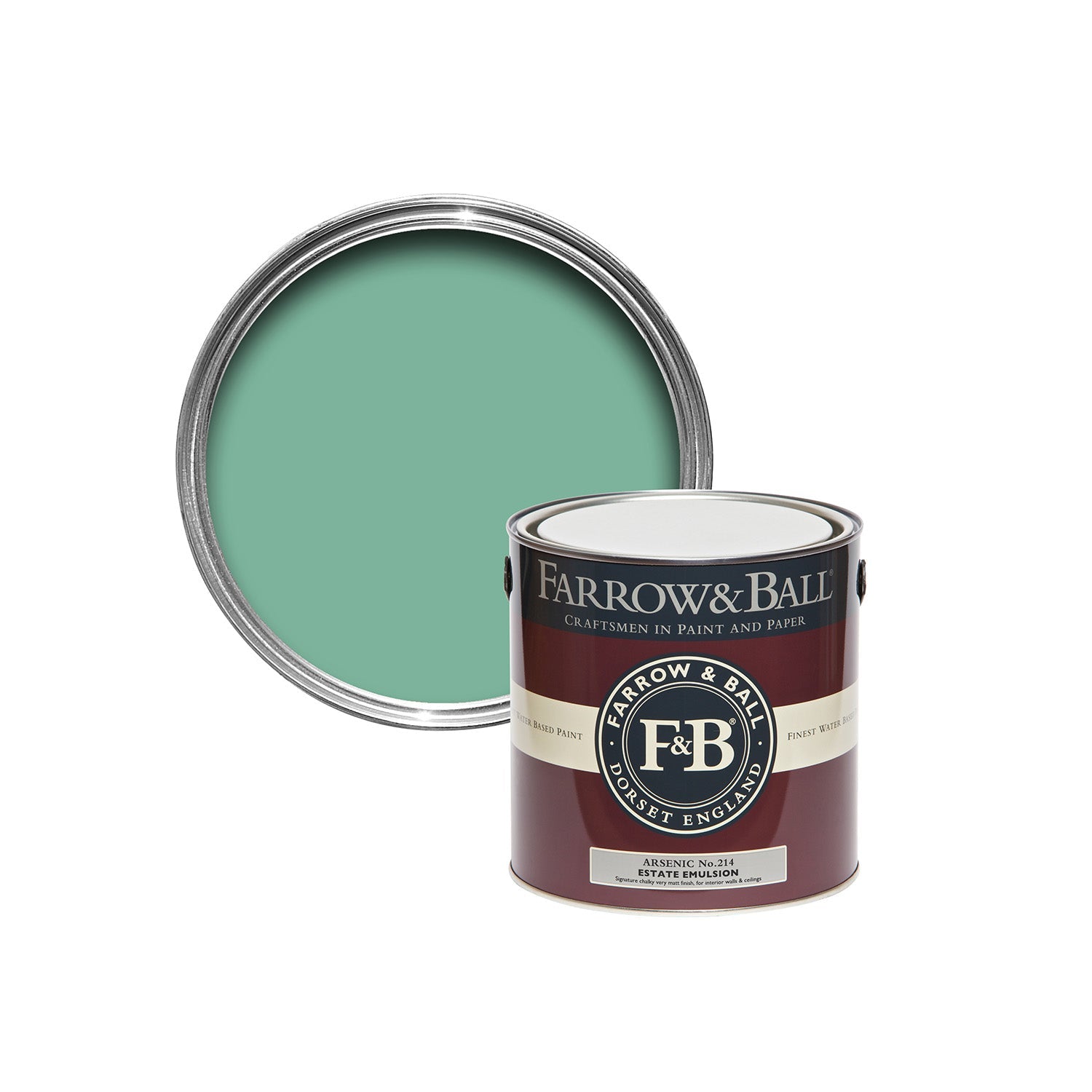 Farrow & Ball Arsenic No. 214 paint, duvallatelier.com