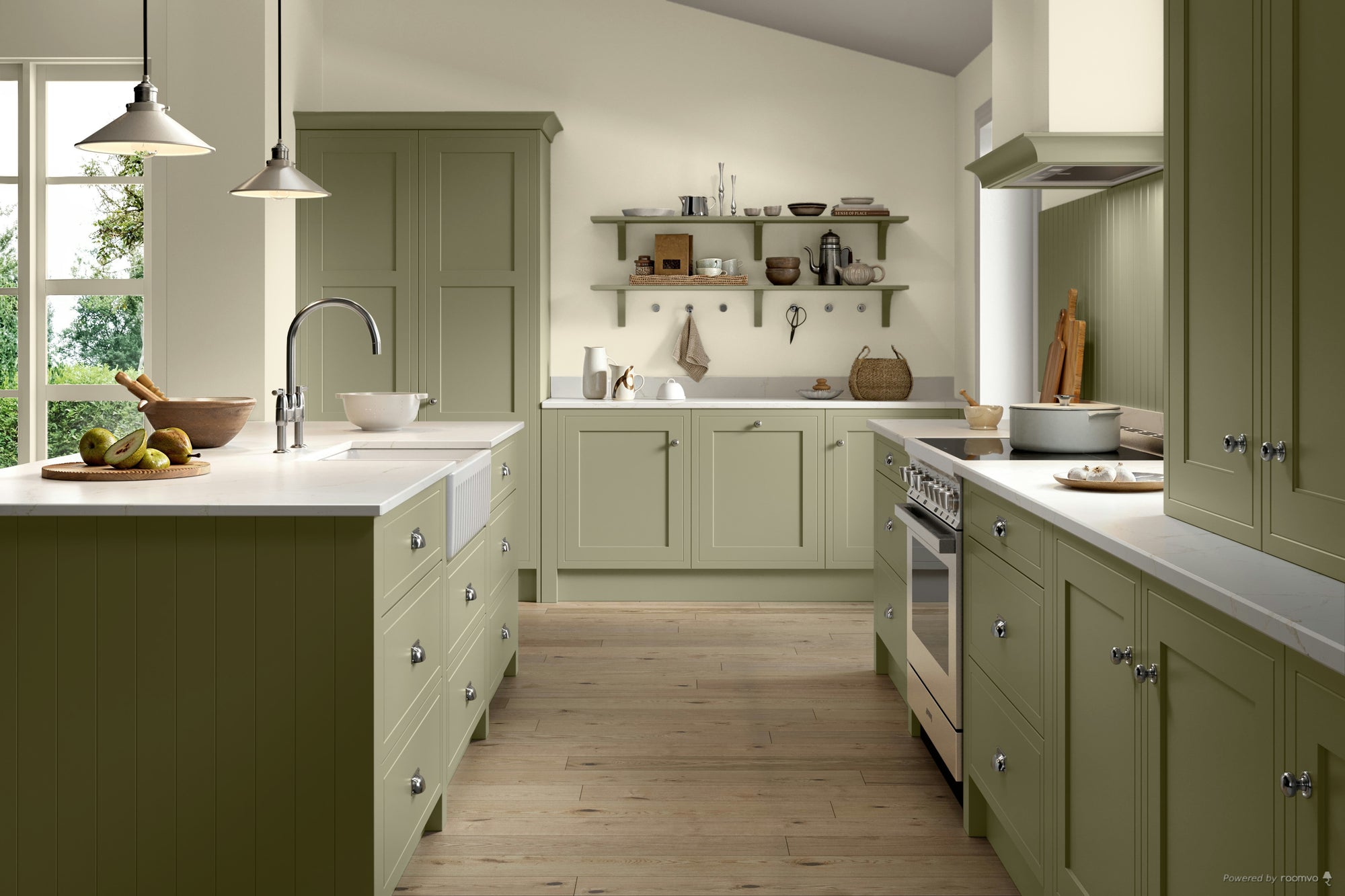 Farrow & Ball Ash Grey No. W9 paint , duvallatelier.com