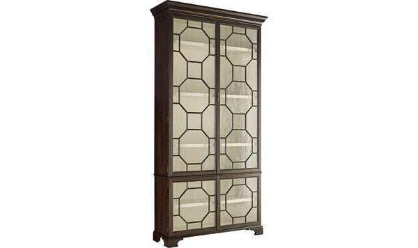 CHINESE CHIPPENDALE DISPLAY CABINET by BAKER