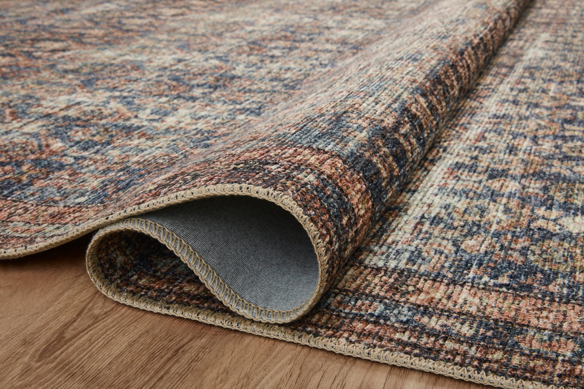 BILLIE OCEAN-BRICK RUG, duvallatelier.com