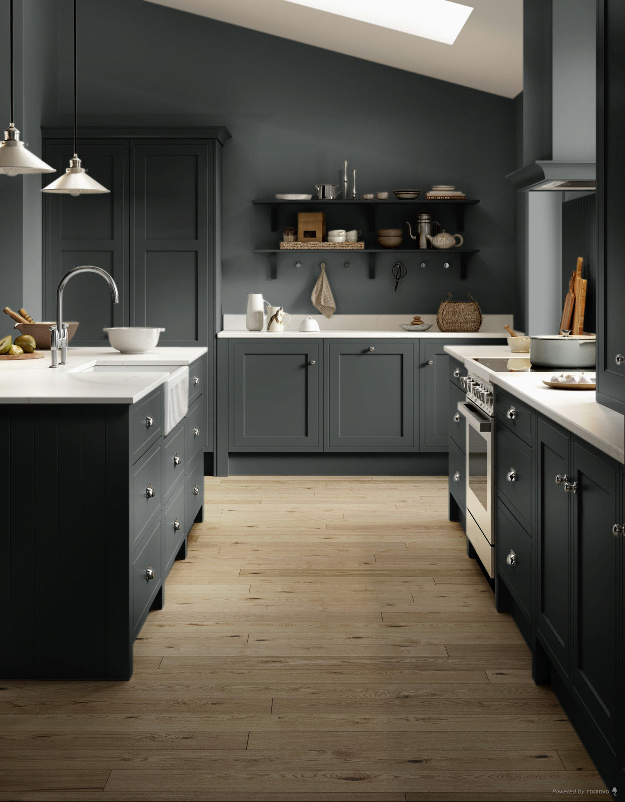 Farrow & Ball Beetle Black No. G16 paint, duvallatelier.com