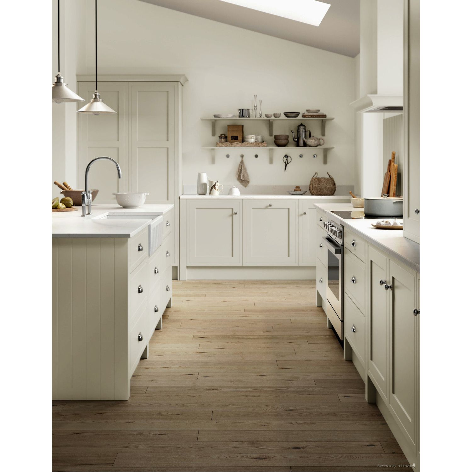 Farrow & Ball Blanc De Treillage No. G1 paint, duallatelier.com