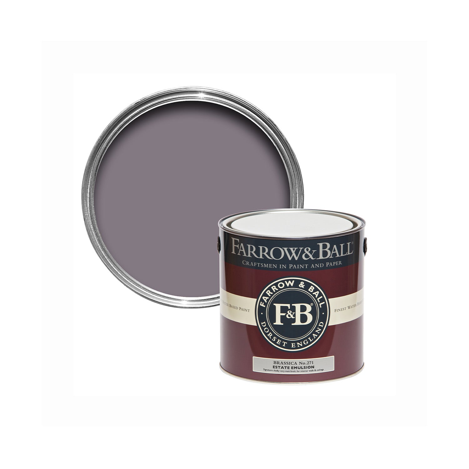Farrow & Ball Brassica No. 271 Sample Pot, dauvallatelier.com