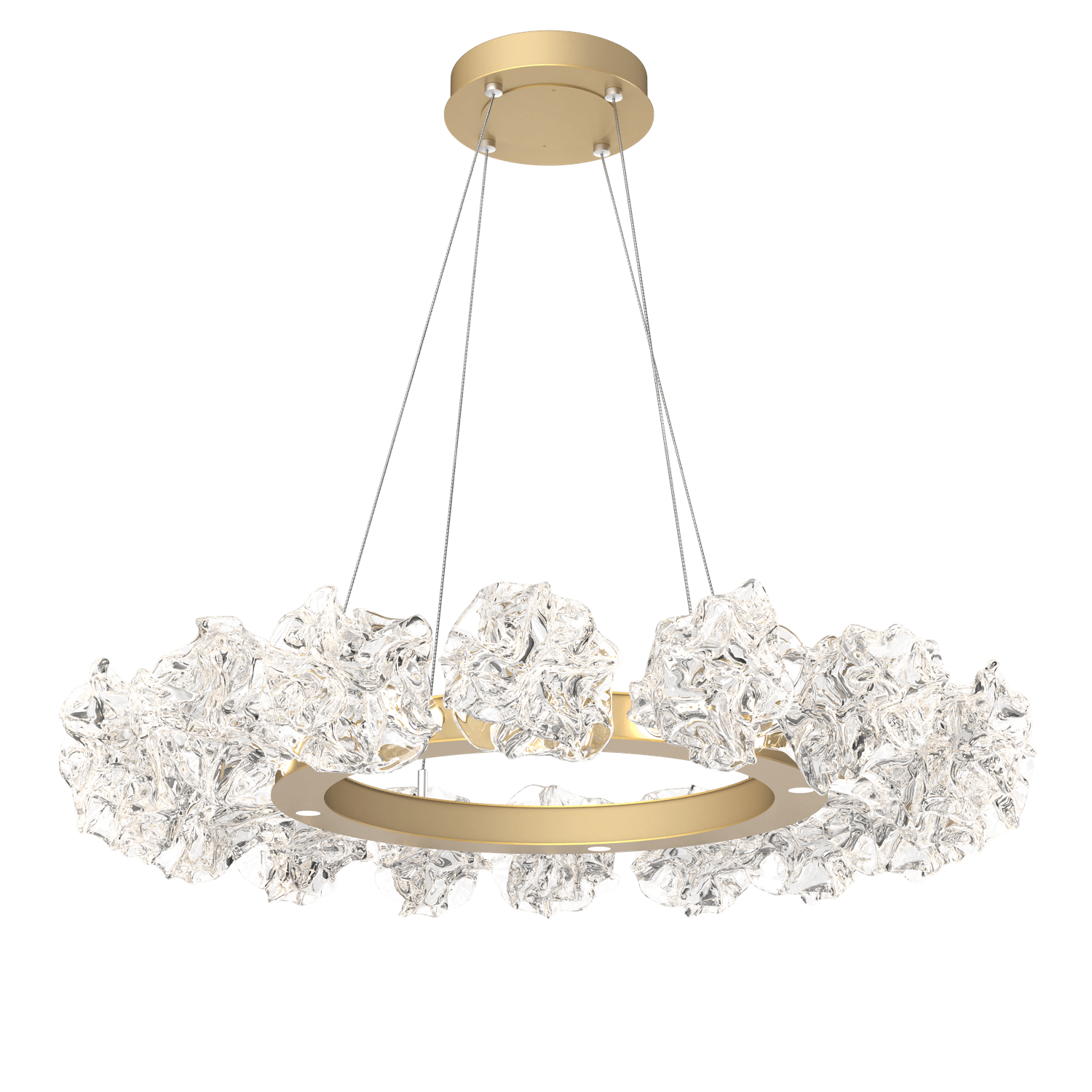 BLOSSOM RING CHANDELIER 36″