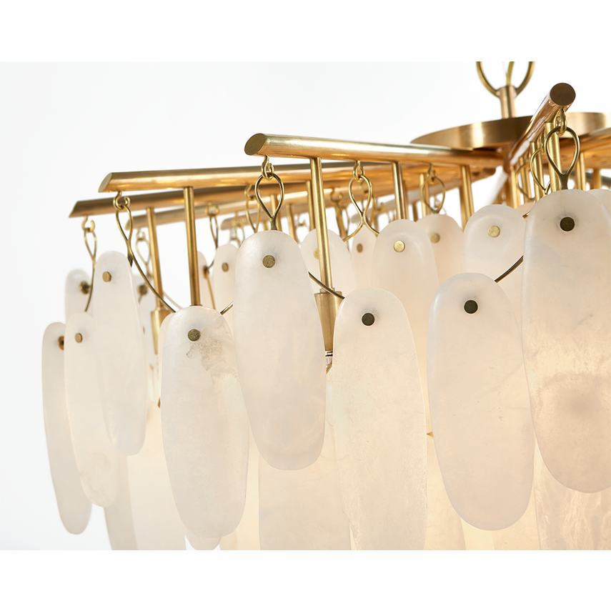 Cora Small Waterfall Chandelier, duvallatelier.com