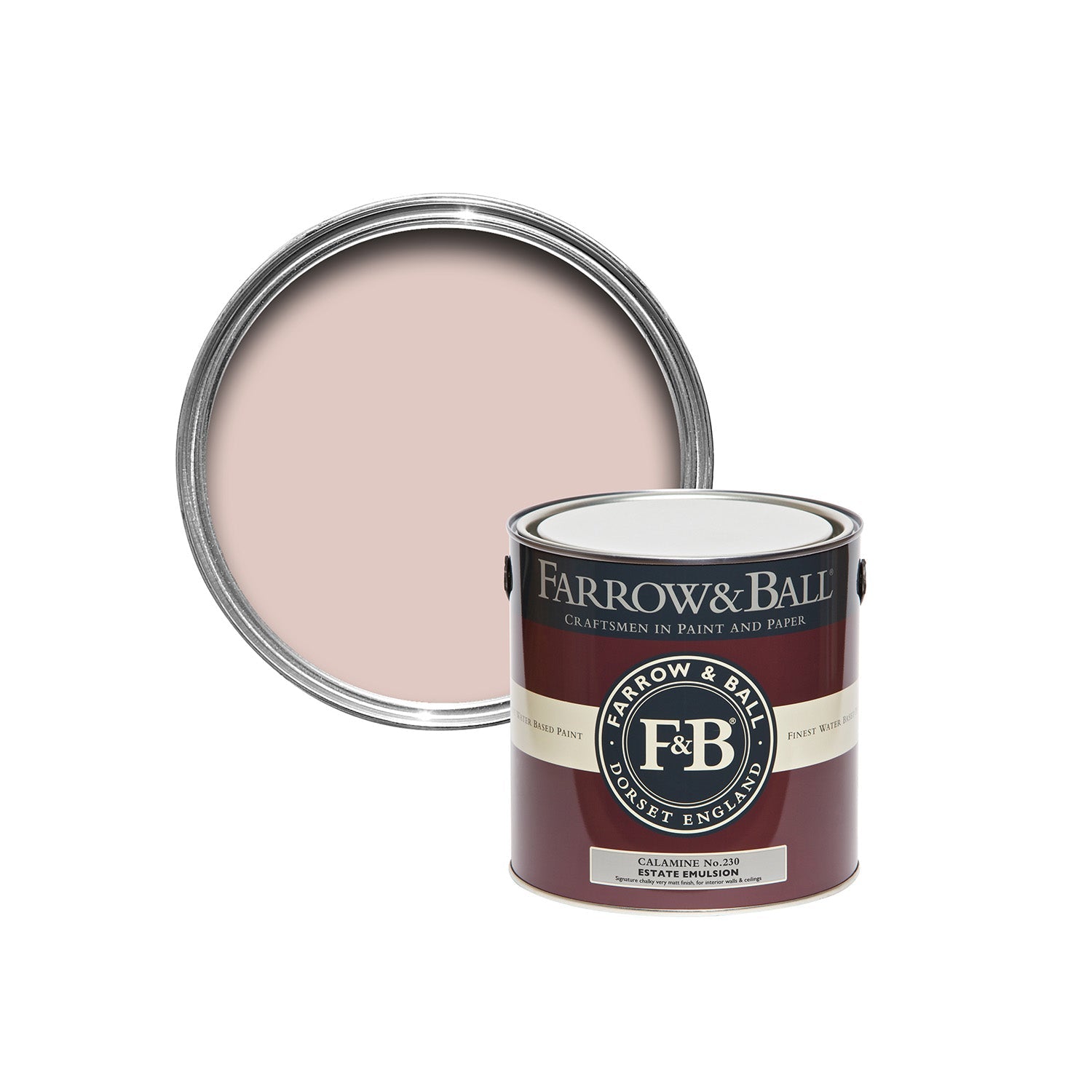 Calamine No. 230 paint Sample Pot, duvallatelier.com