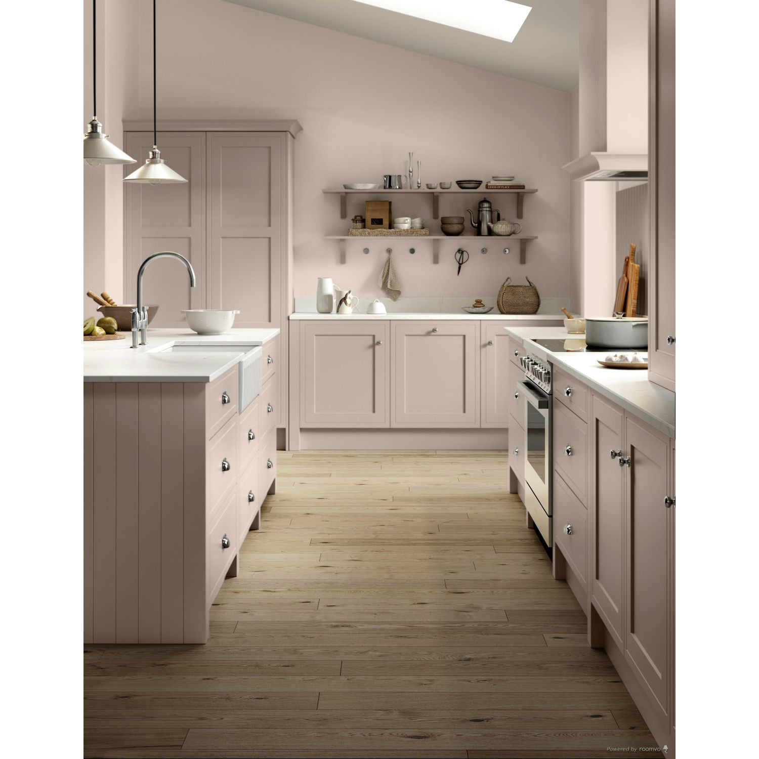 Farrow & Ball Calamine No. 230  paint color, duvallatelier.com