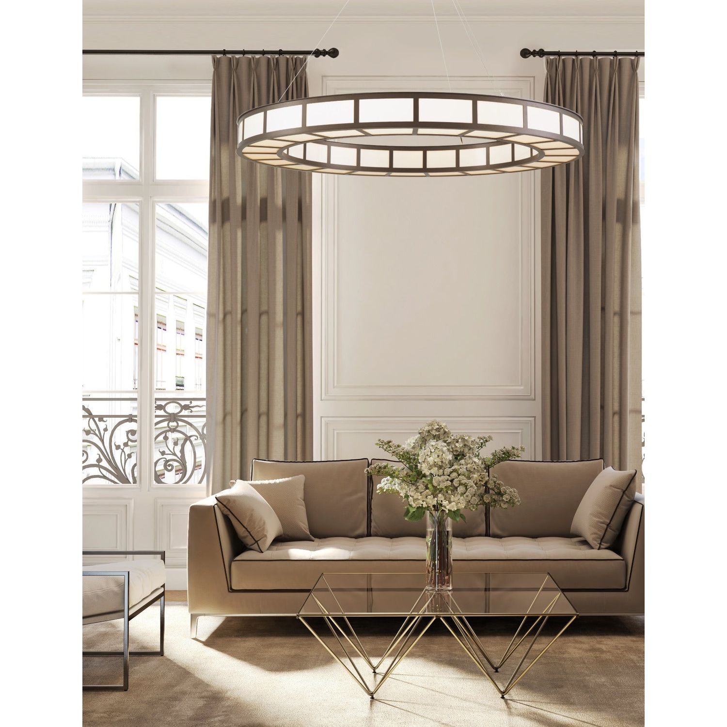 METRO CHANDELIER 48″