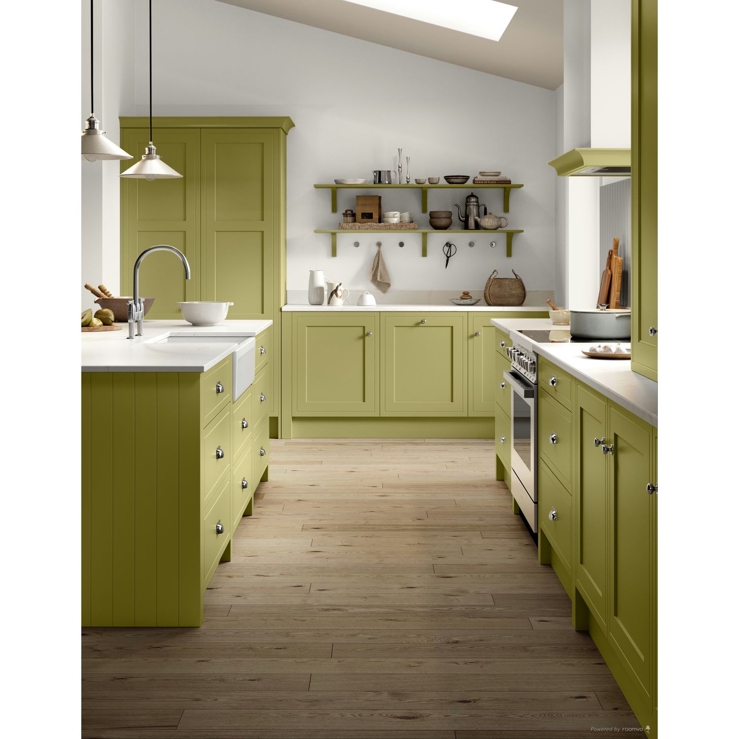 Farrow &amp; ball Churlish Green No, 251 paint, duvallatelier.com