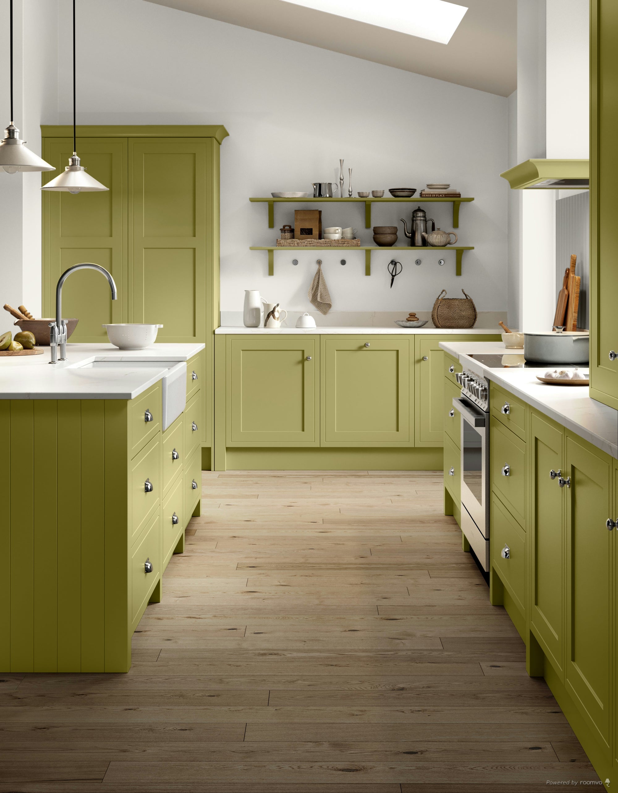 Farrow &amp; ball Churlish Green No, 251 paint, duvallatelier.com