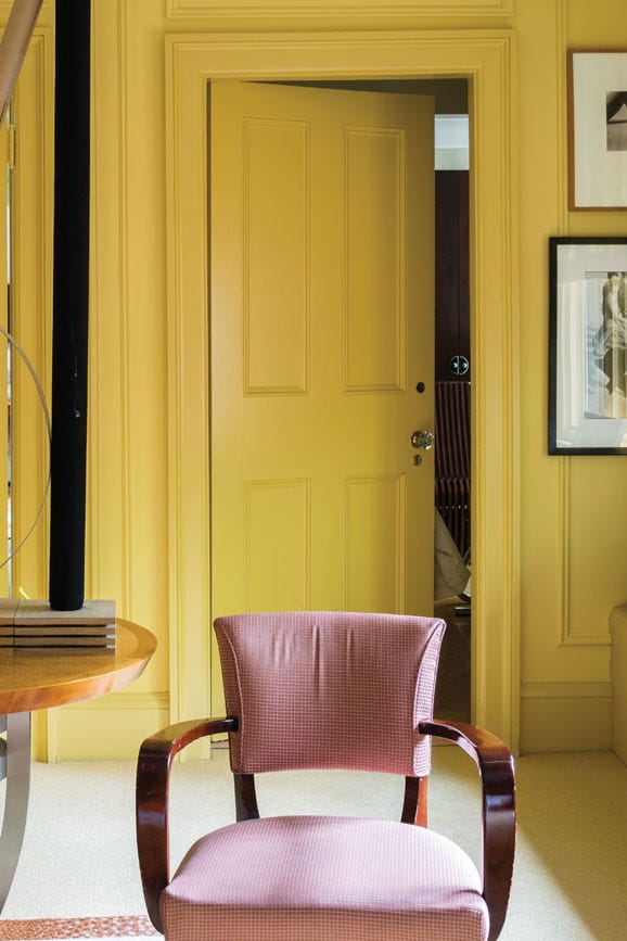 Farrow &amp; Ball Citron No. 74 paint, duvallatelier.com