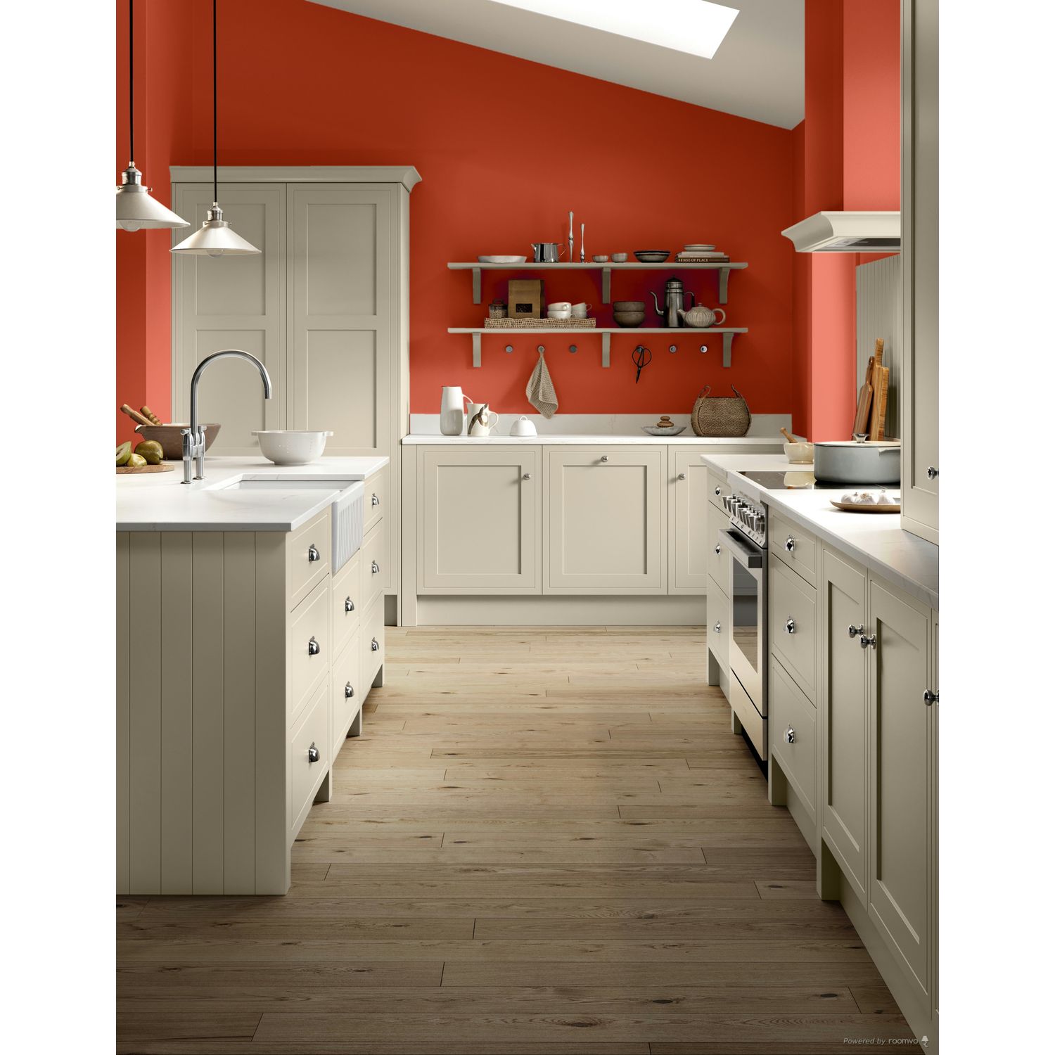 Farrow &amp; Ball Copenhagen Roof&nbsp; No. 9816 paint, duvallatelier.com