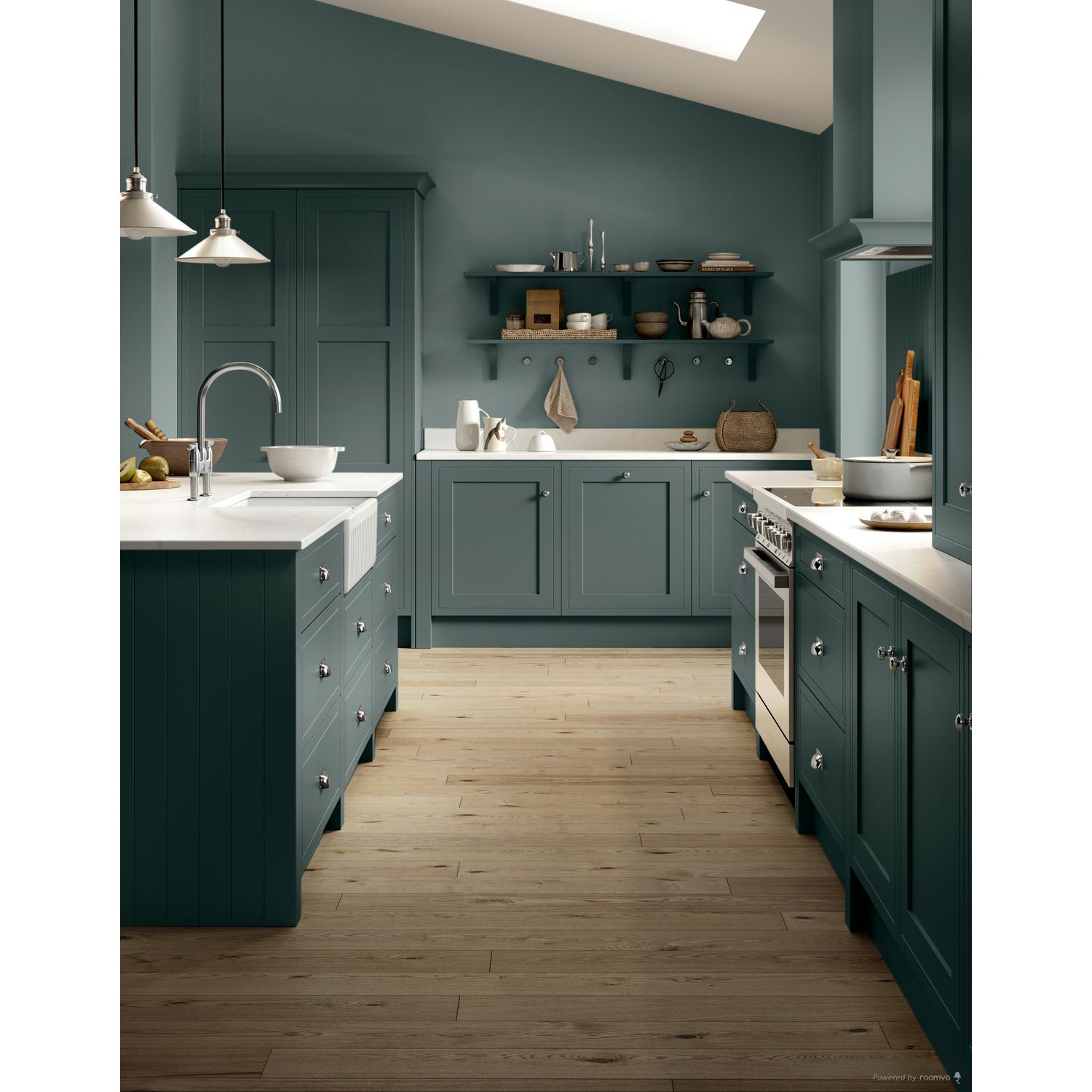 Farrow &amp; Ball De Nimes No. 299 paint, duvallatelier.com